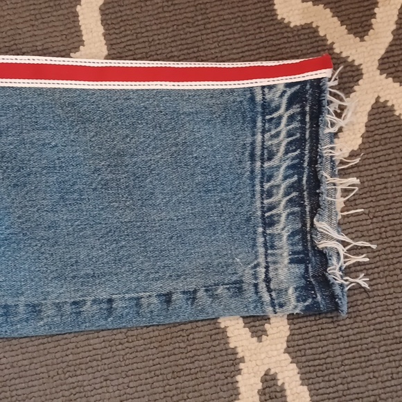 REVICE Ruby Tuesday Jeans With Red Stripe Women's 28 - Picture 7 of 15